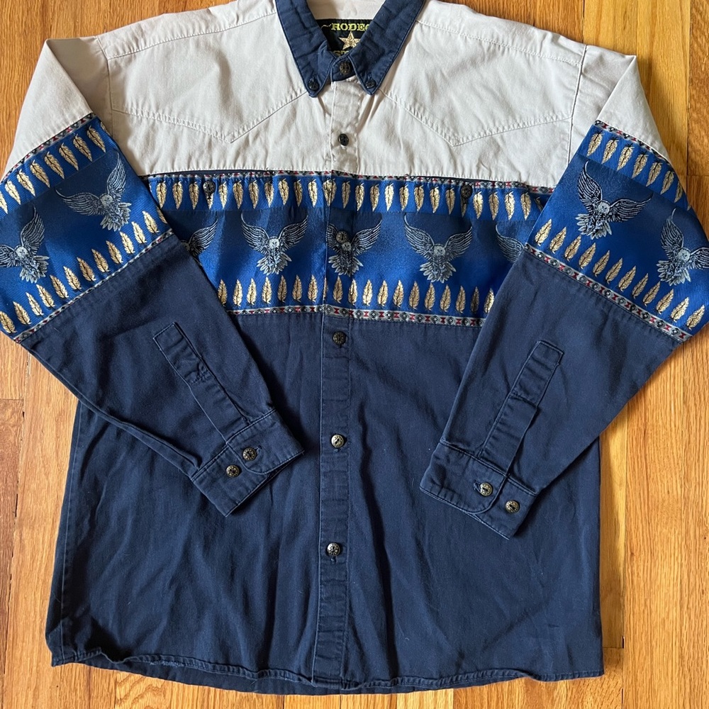 METALLIC eagle Shirt